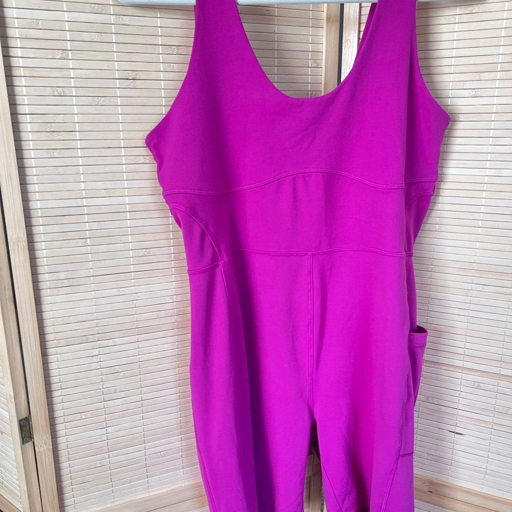 Zella Fuchsia Workout Romper
